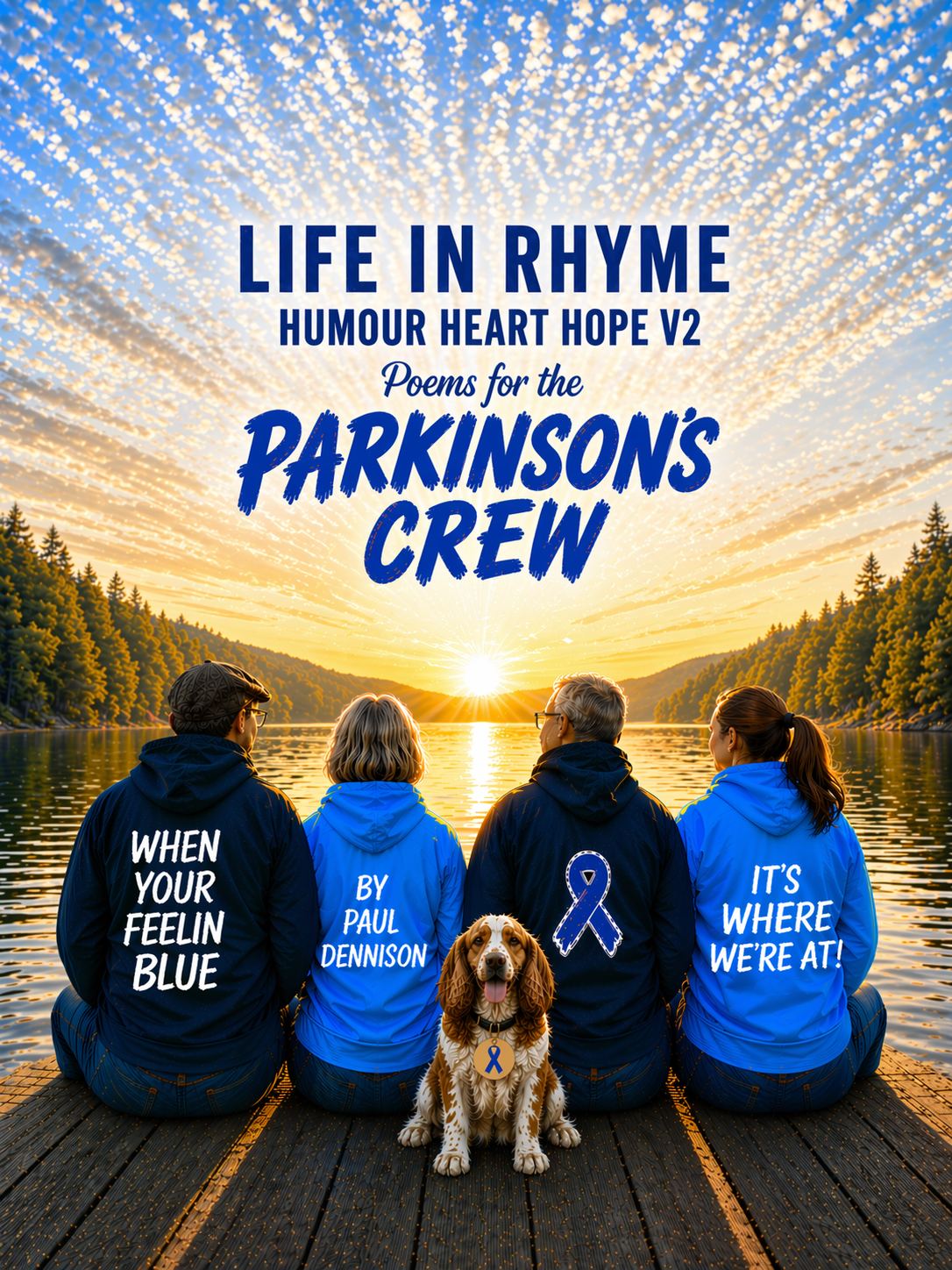 Life in Rhyme – Humour, Heart and Hope V2, Poems for the Parkinson’s Crew by Paul Dennison book cover
